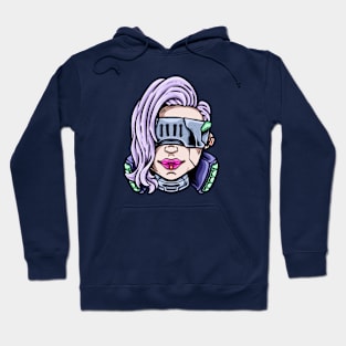 Cyberpunk Woman Hoodie